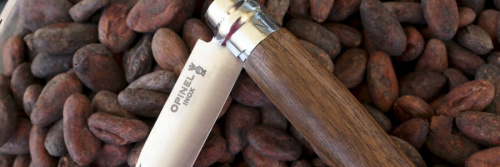 Нож Opinel №8, ореховая рукоять фото 3